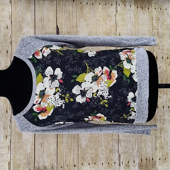 Kut From The Kloth Benter Mixed Material Top - Picture 1 of 9